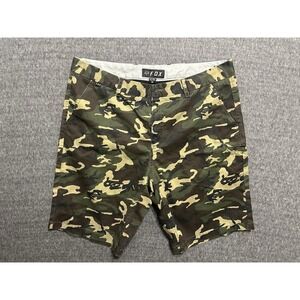 Fox Head Classic Men's Camouflage Shorts Size 40 Green Cargo